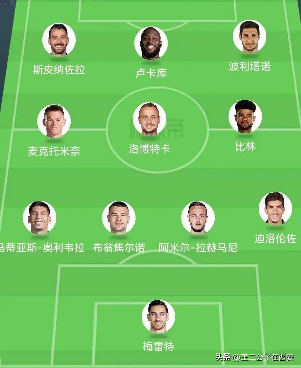 关于国米主帅变阵，球队战绩连胜势头的信息